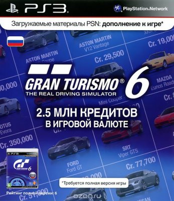   Gran Turismo 6.  .   PlayStation Network