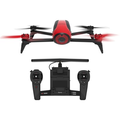    Parrot Bebop Drone 2 Red & Sky Controller Black