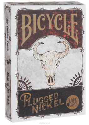     Bicycle "Plugged Nickel", : , , 54 