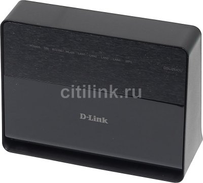     D-LINK DSL-2640U/RA/U1A, ADSL2+ (Annex A), 