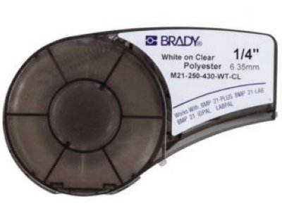    Brady M21-250-430-WT-CL