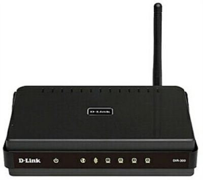    D-Link DIR-320, 802.11g Wireless 54Mbts, 2.4GHz, Router with 4-port 10/100 Switch, Print Serv
