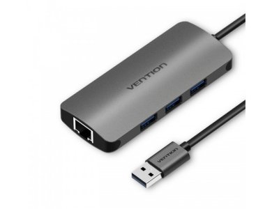   USB Vention USB 3.0 M/Gigabit Ethernet RJ45 F+OTG CHDHA