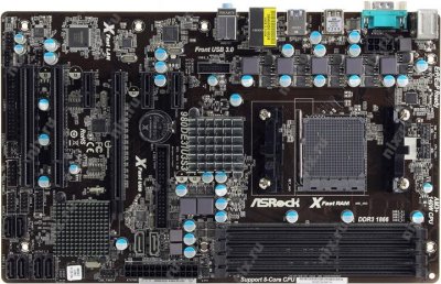   .  ASRock 980DE3/U3S3 (SAM3, AMD 760G + SB 710, 4*DDR3, PCI-E16x, 3*PCI-E1x, 2*PCI, SVGA, GB