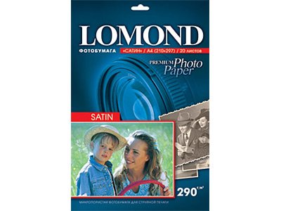    Lomond Satin Premium Photo Paper 1108200